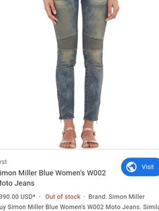 Simon Miller Jean's size 26